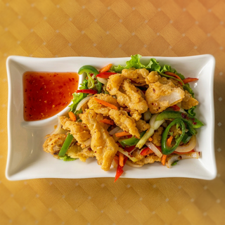 A16 – Spicy Crispy Calamari (Mực Rang Muối)